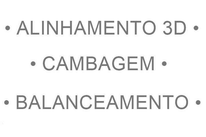Alinhamento balanceamento cambagem